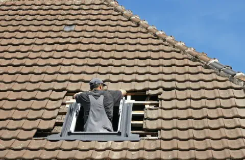 Pose de velux - Le Mesnil-au-Val